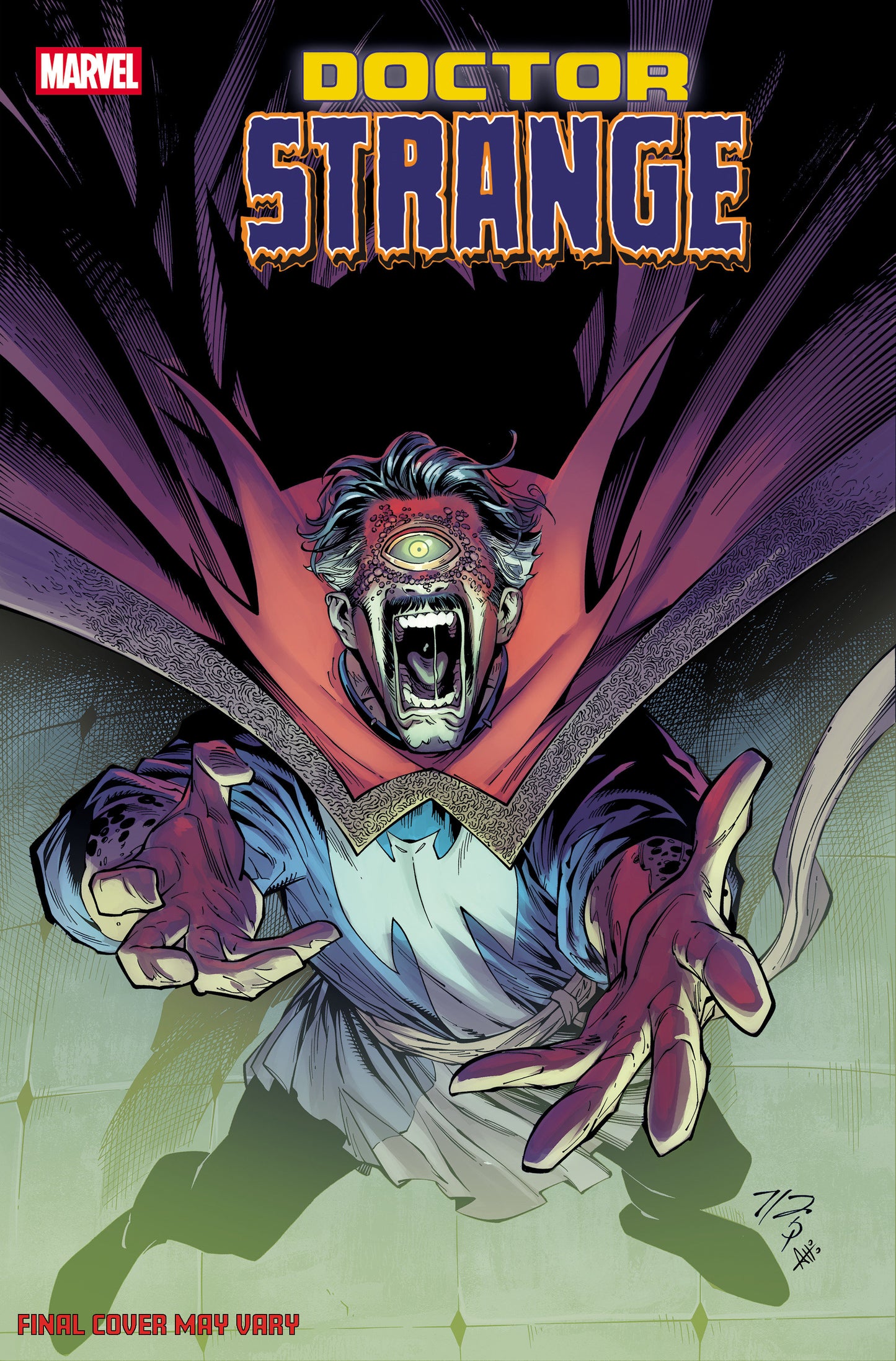 DOCTOR STRANGE #4 NETHO DIAZ MARVEL MONSTER VARIANT