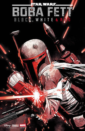 STAR WARS: BOBA FETT - BLACK, WHITE & RED #1 LEINIL YU VARIANT[1:25]