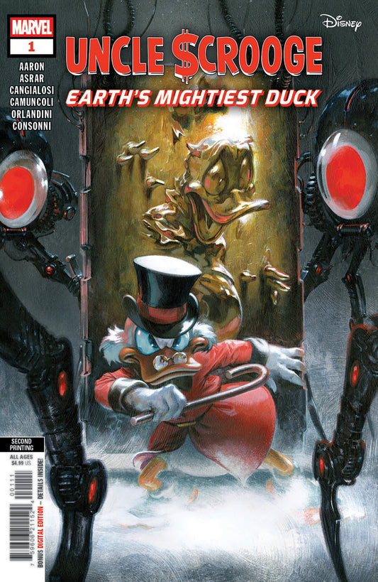 UNCLE SCROOGE: EARTH'S MIGHTIEST DUCK #1 GABRIELE DELL'OTTO 2ND PRINTING VARIANT