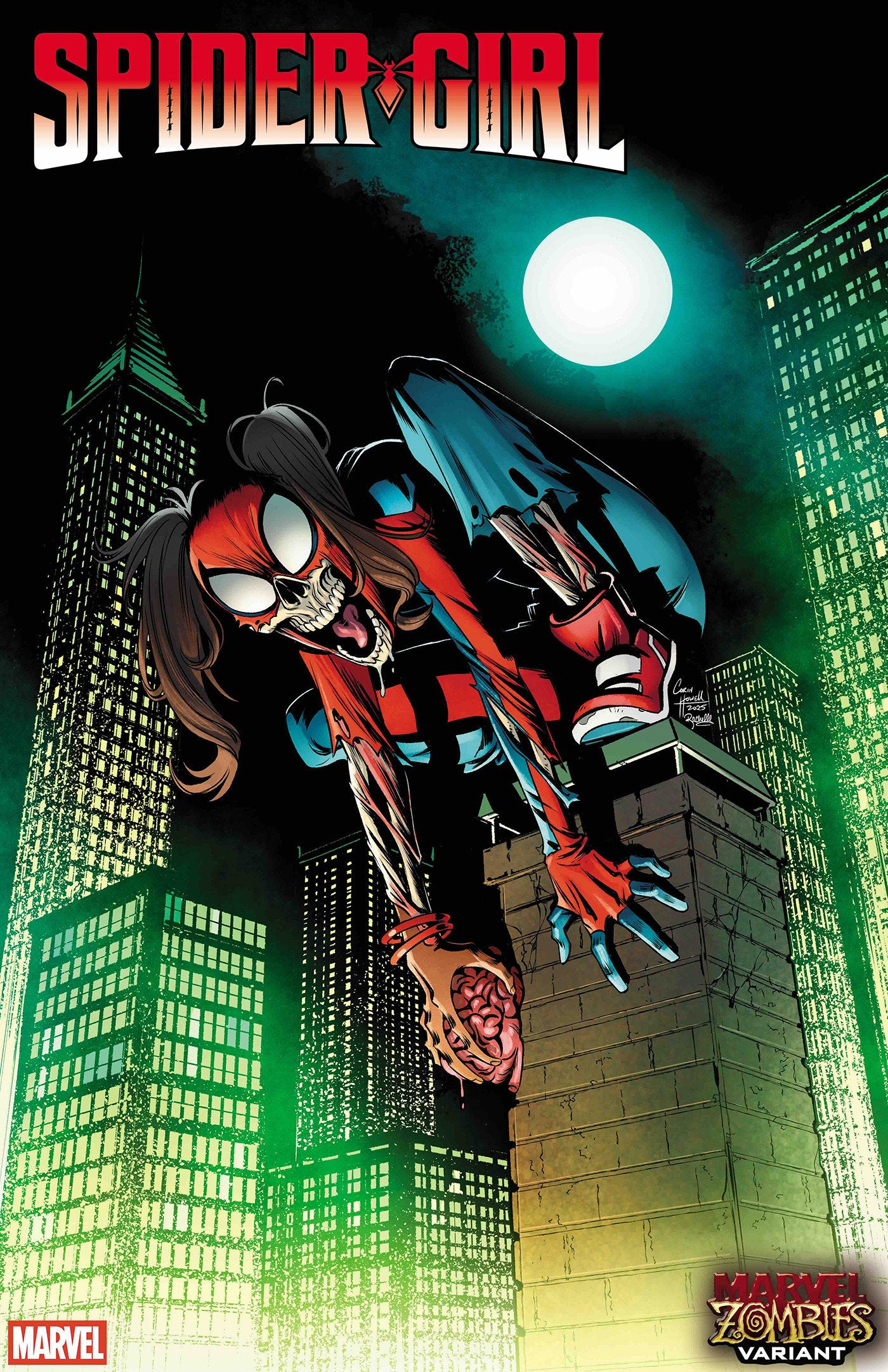 SPIDER-GIRL #5 CORIN HOWELL MARVEL ZOMBIES VARIANT