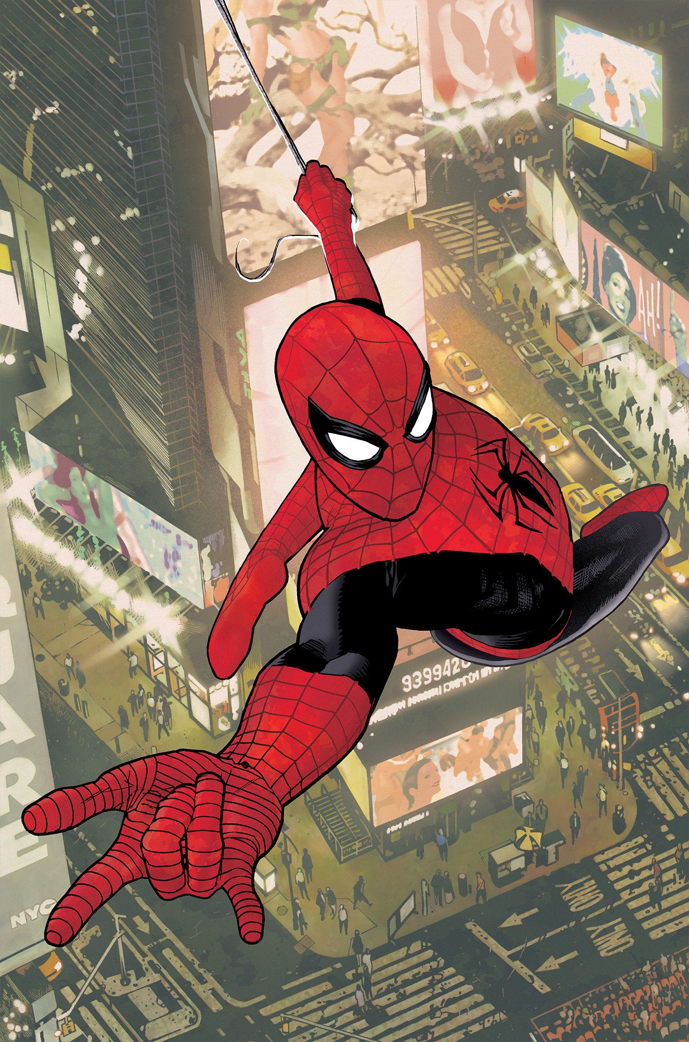 AMAZING SPIDER-MAN: TORN #1 ADAM HUGHES VIRGIN VARIANT