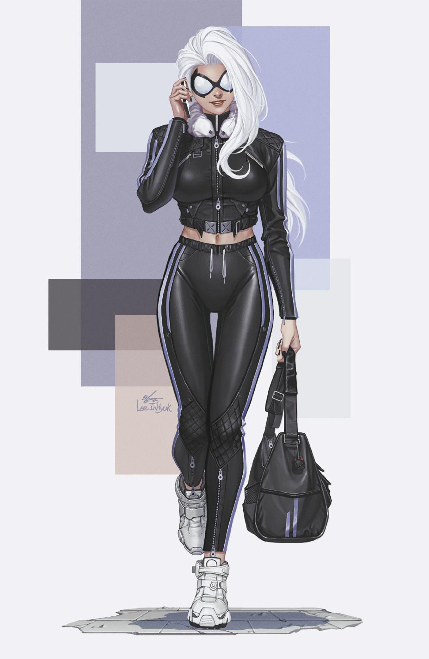 BLACK CAT #4 INHYUK LEE STREET-VERSE VIRGIN VARIANT