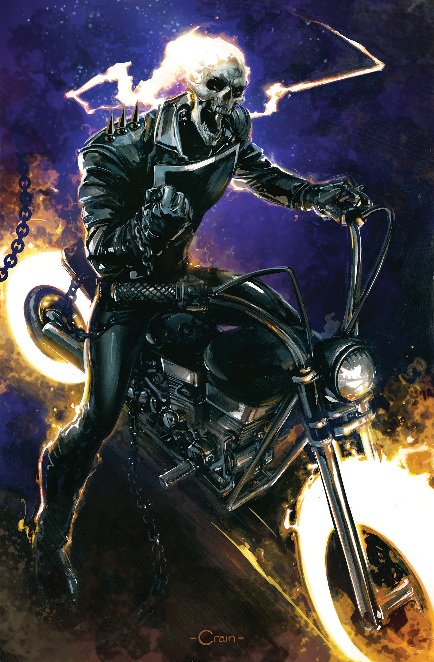 SPIRITS OF VIOLENCE #4 CLAYTON CRAIN VIRGIN VARIANT