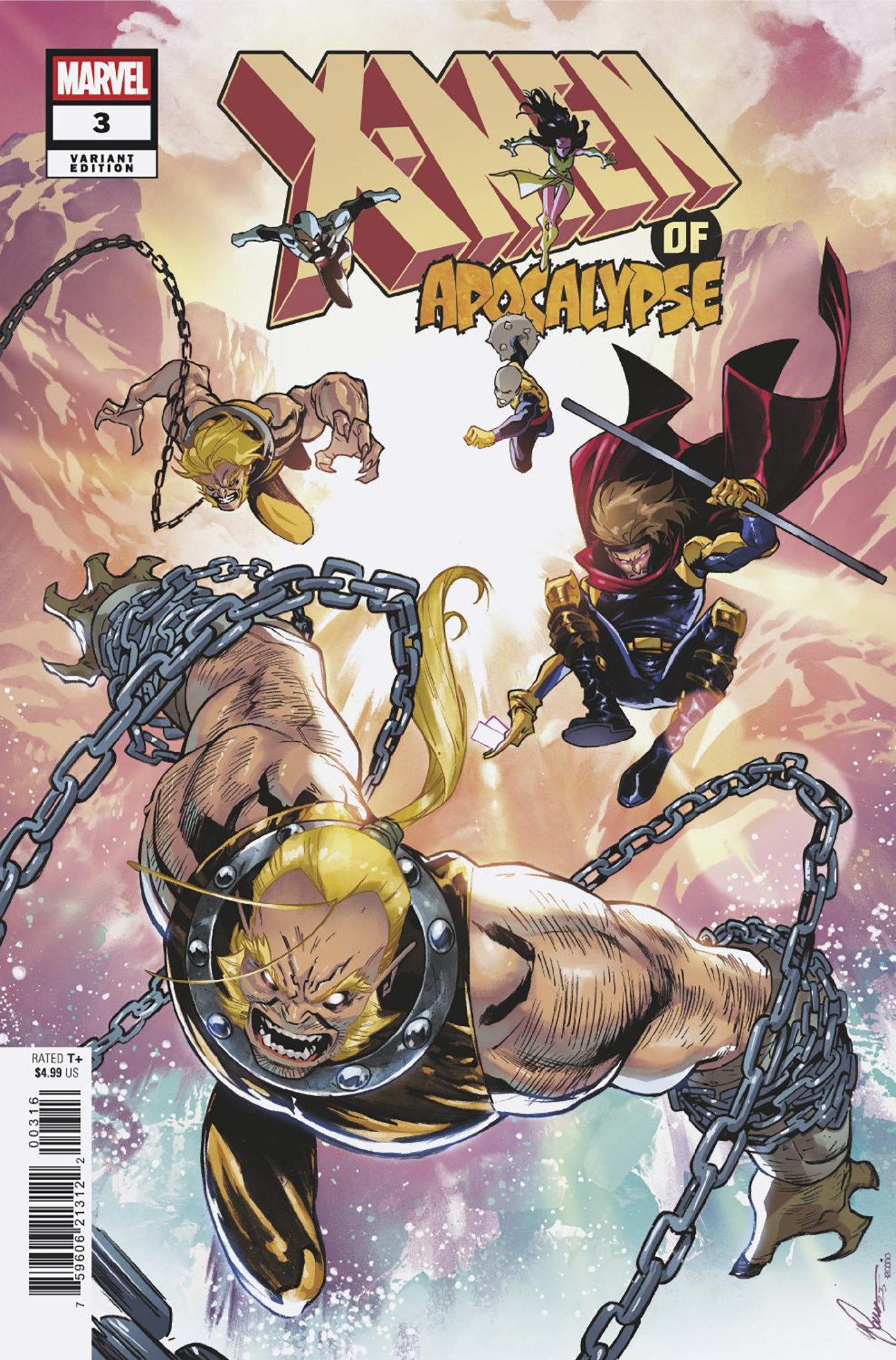 X-MEN OF APOCALYPSE #3 FRANCESCO MANNA VARIANT