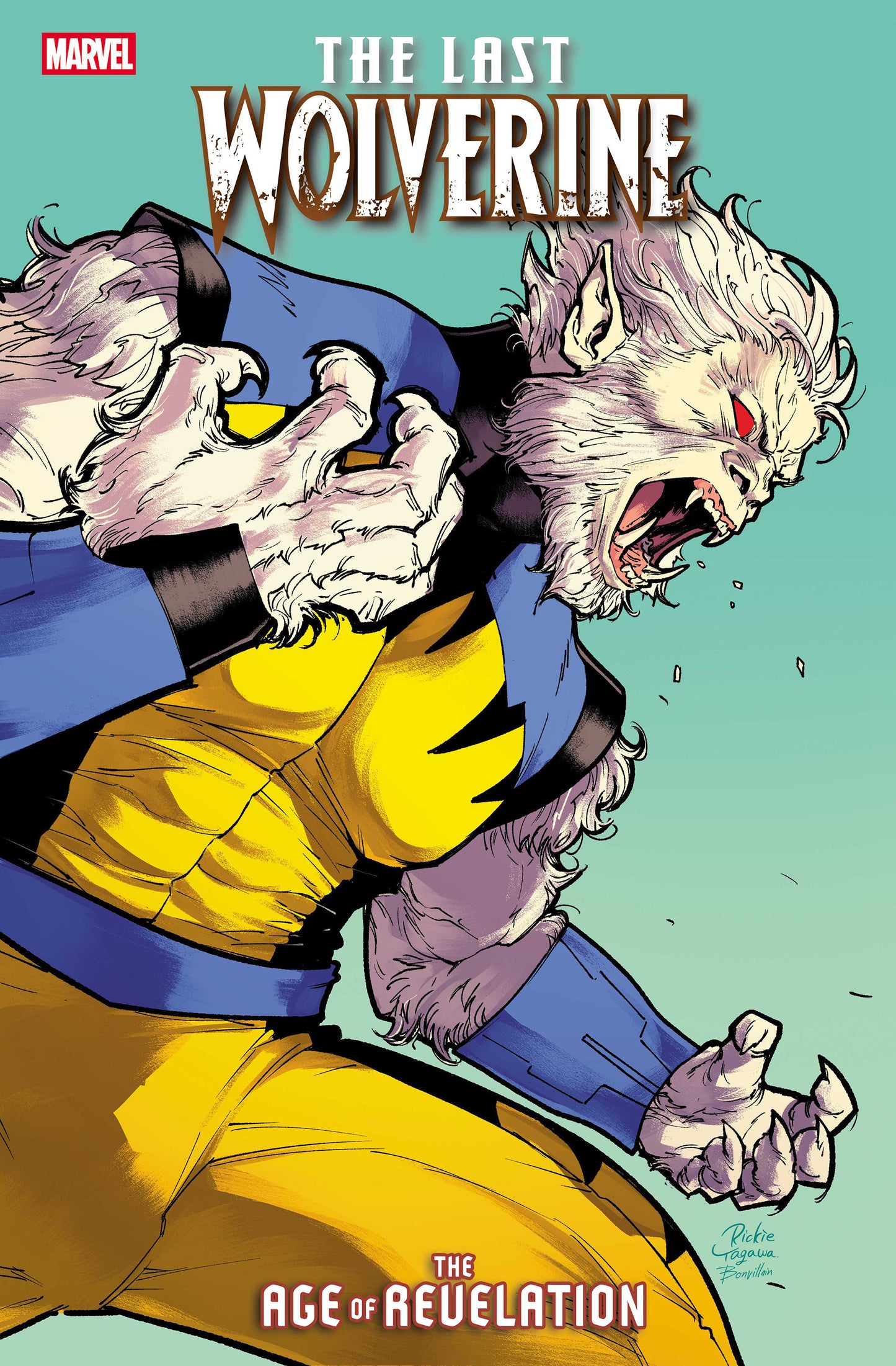 THE LAST WOLVERINE #1 RICKIE YAGAWA WENDIGO VARIANT [AOR]