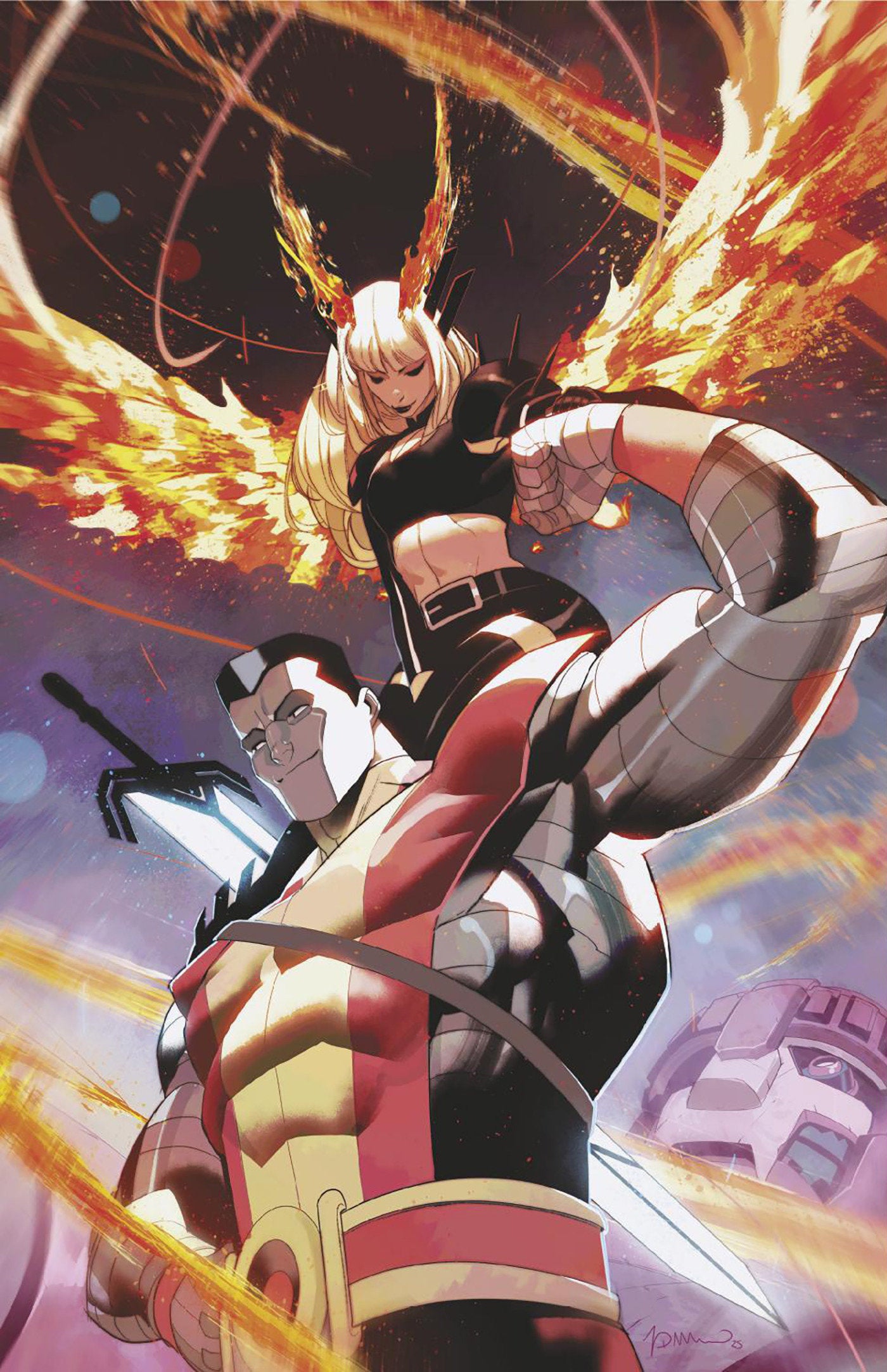 MAGIK & COLOSSUS #1 SIMONE DI MEO RATIO VIRGIN 2ND PRINTING VARIANT