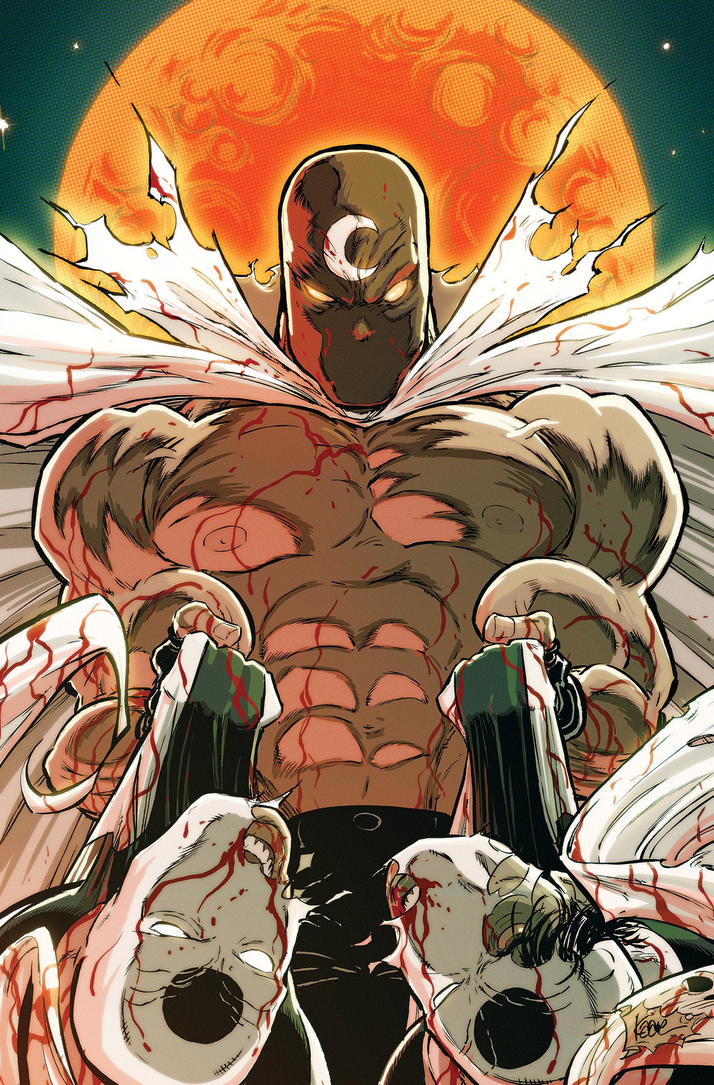MARC SPECTOR: MOON KNIGHT #2 KAARE ANDREWS VIRGIN VARIANT