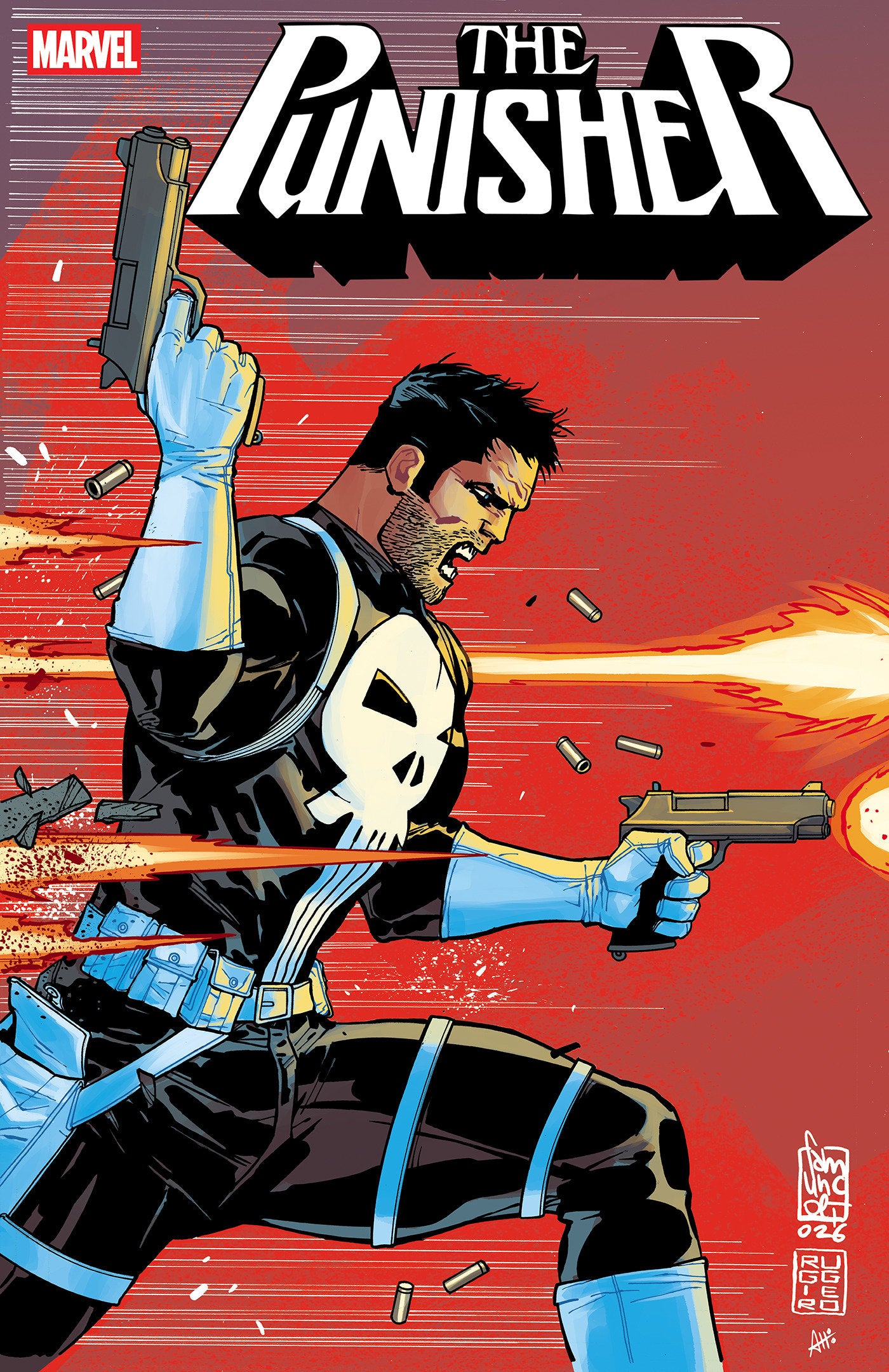 PUNISHER #6 GIUSEPPE CAMUNCOLI 2-PART CONNECTING VARIANT