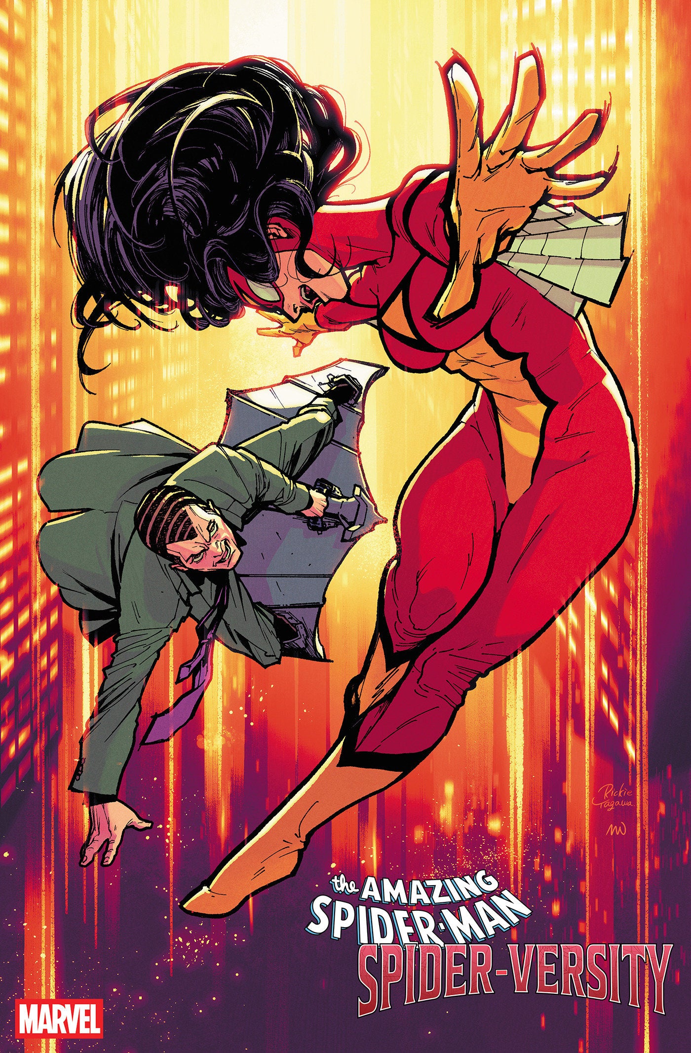 AMAZING SPIDER-MAN: SPIDER-VERSITY #2 RICKIE YAGAWA VARIANT