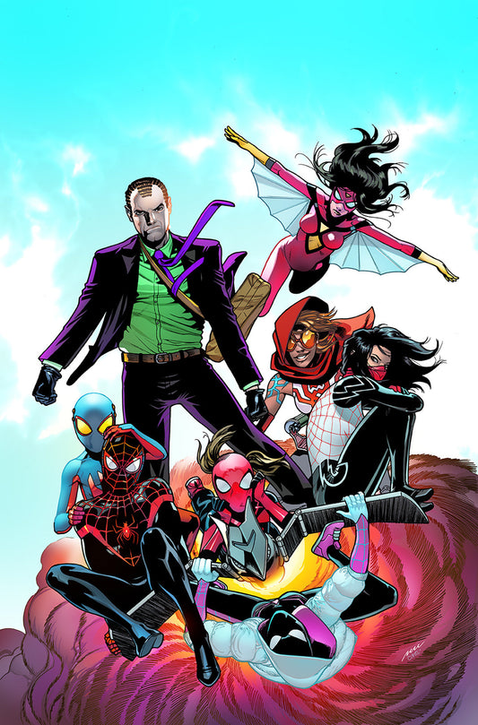AMAZING SPIDER-MAN: SPIDER-VERSITY #2 PERE PEREZ VIRGIN VARIANT