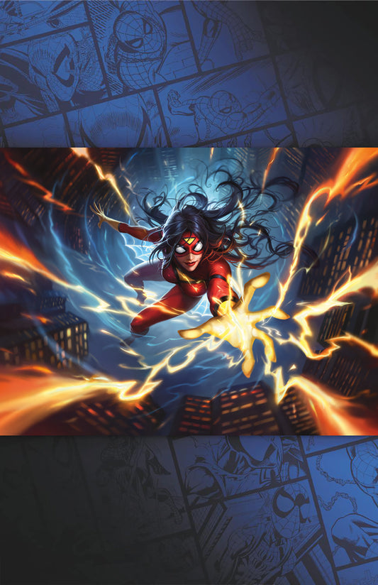 AMAZING SPIDER-MAN: SPIDER-VERSITY #2 JUSTYNA DURA MAGIC: THE GATHERING VIRGIN VARIANT