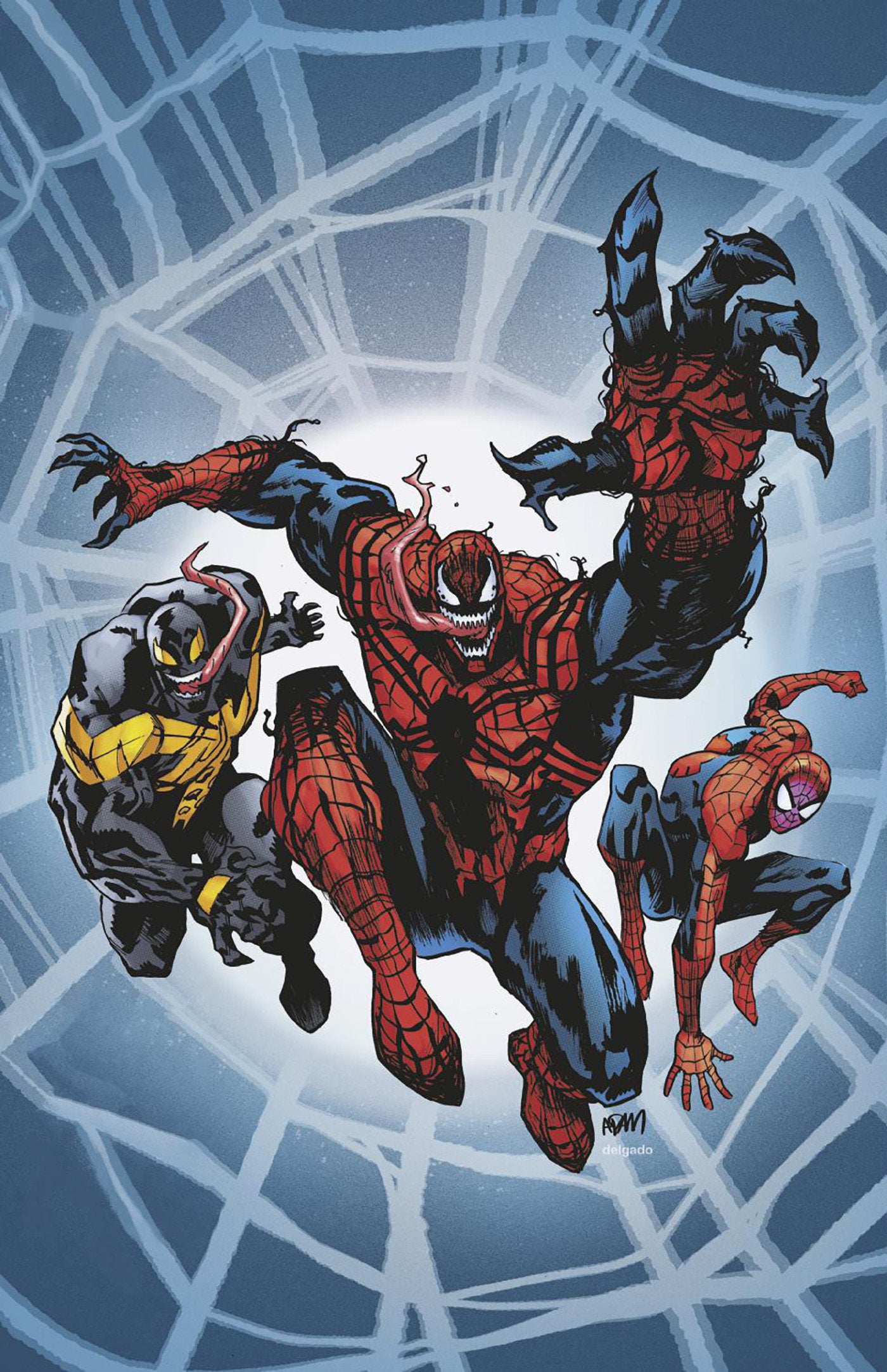 WEB OF VENOM #1 ADAM GORHAM RATIO VIRGIN 2ND PRINTING VARIANT