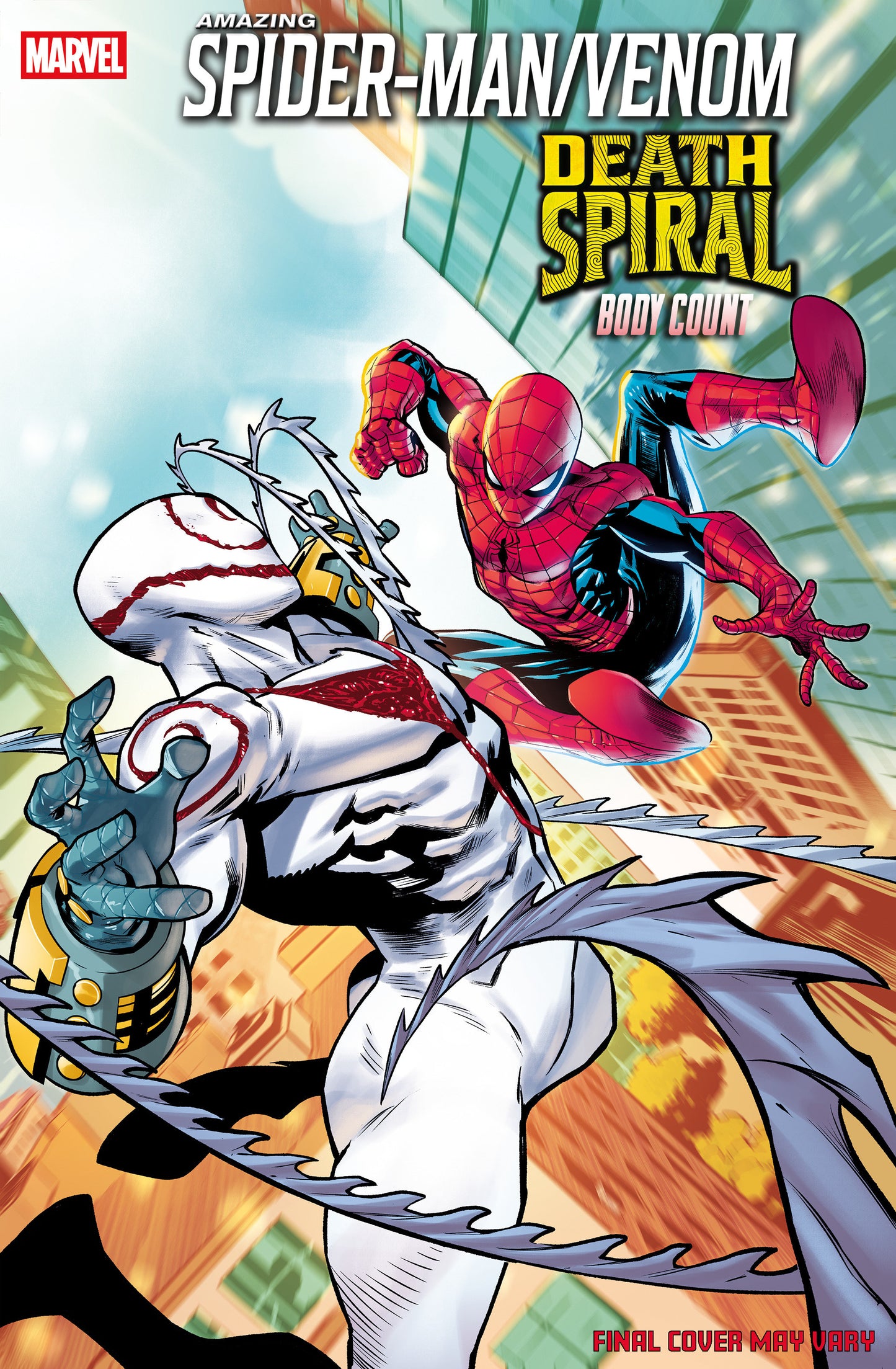 AMAZING SPIDER-MAN/VENOM: DEATH SPIRAL - BODY COUNT #1 FRANCESCO MANNA VARIANT [DS]