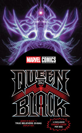 QUEEN IN BLACK #1 TRUE BELIEVERS 20-BAG DISPLAY BOX