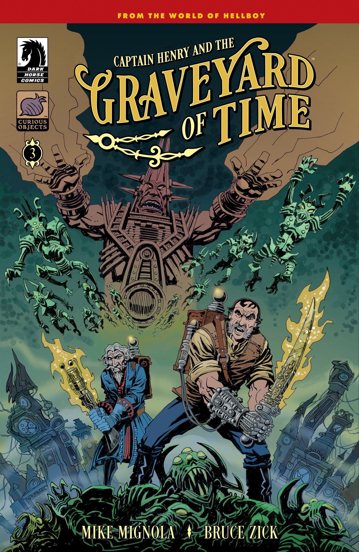 Captain Henry and the Graveyard of Time #3 (CVR A) (Bruce Zick)
