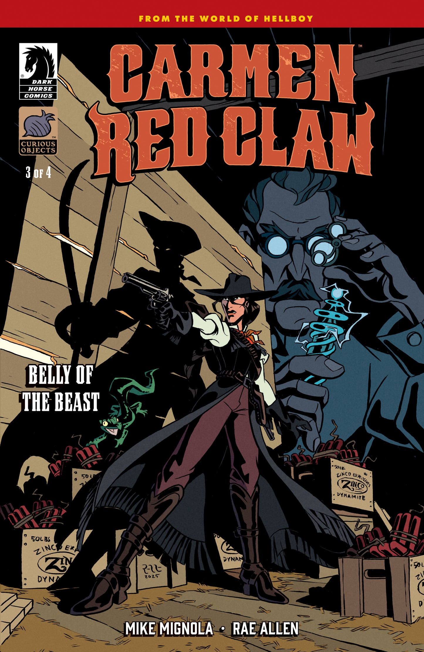 Carmen Red Claw: Belly of the Beast #3 (CVR A) (Rae Allen)