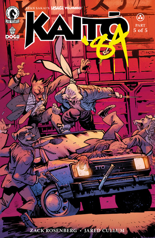 Usagi Yojimbo: Kaito '84 #5 (CVR C) (Daniel Warren Johnson)