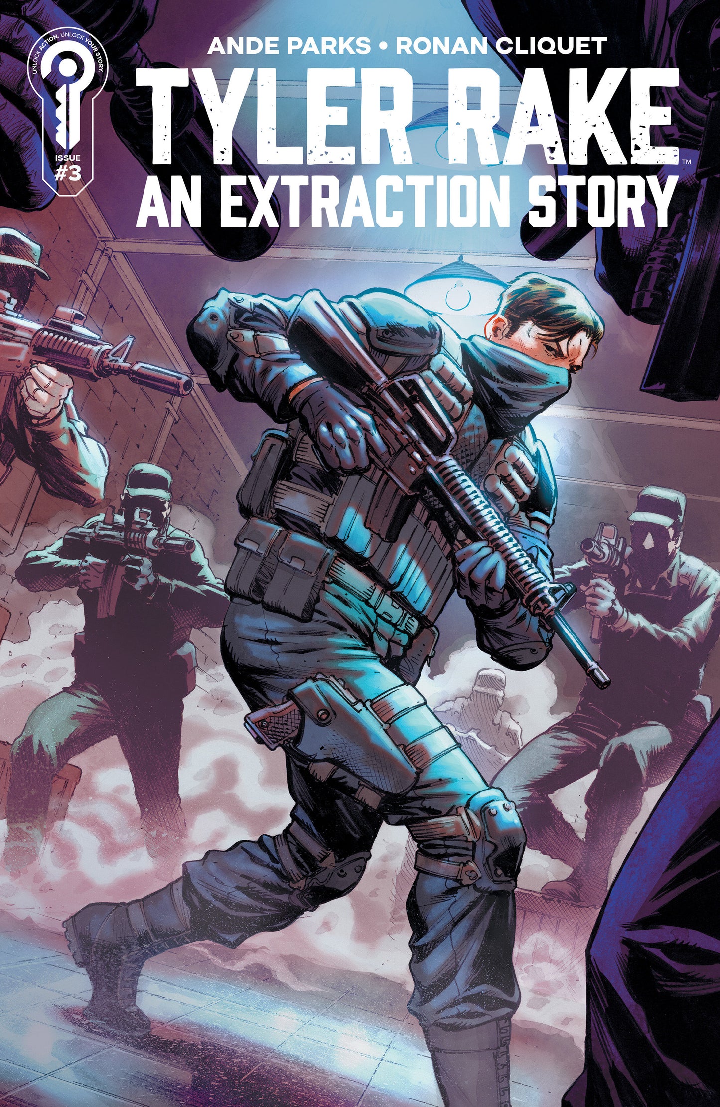 Tyler Rake: An Extraction Story #3 Cover B Marco Santucci