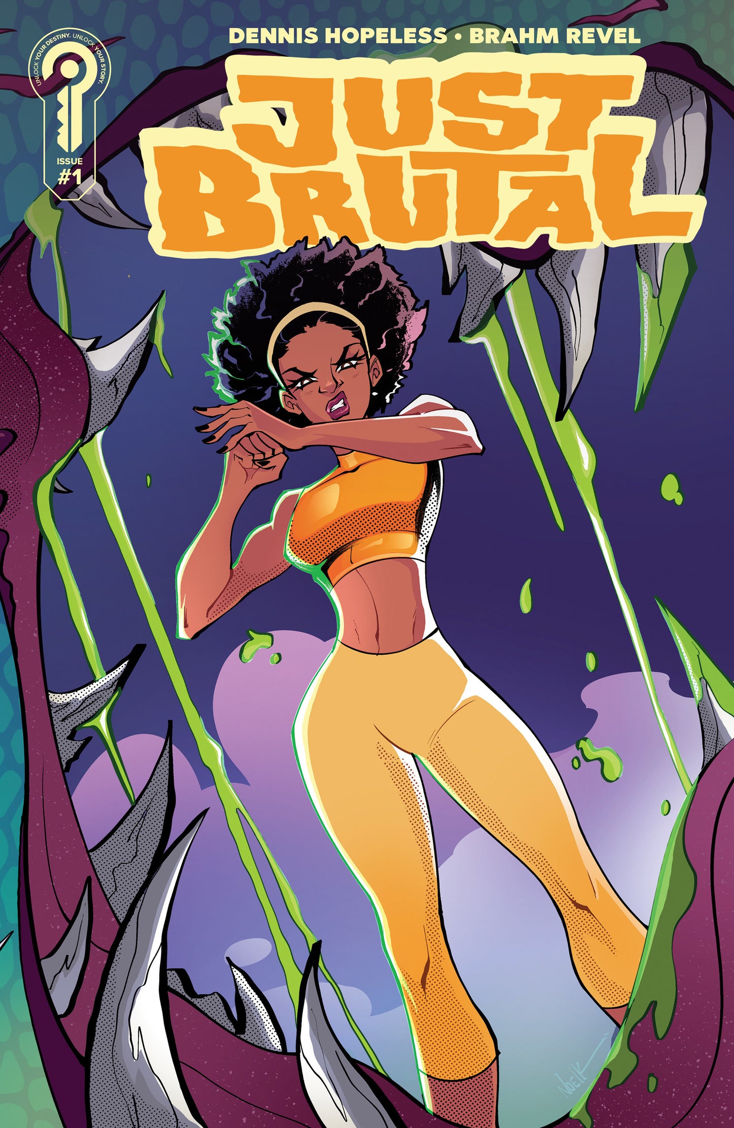 Just Brutal #1 Cover C Noel Kelly 1:10
