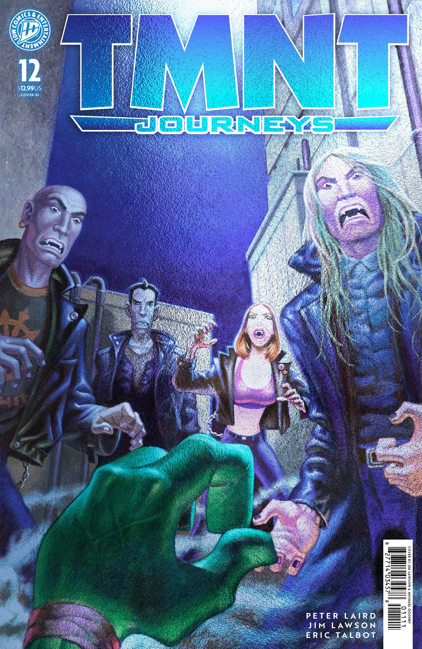 TMNT: Journeys #12 Variant RI (10) Foil (Dooney & Lawson)