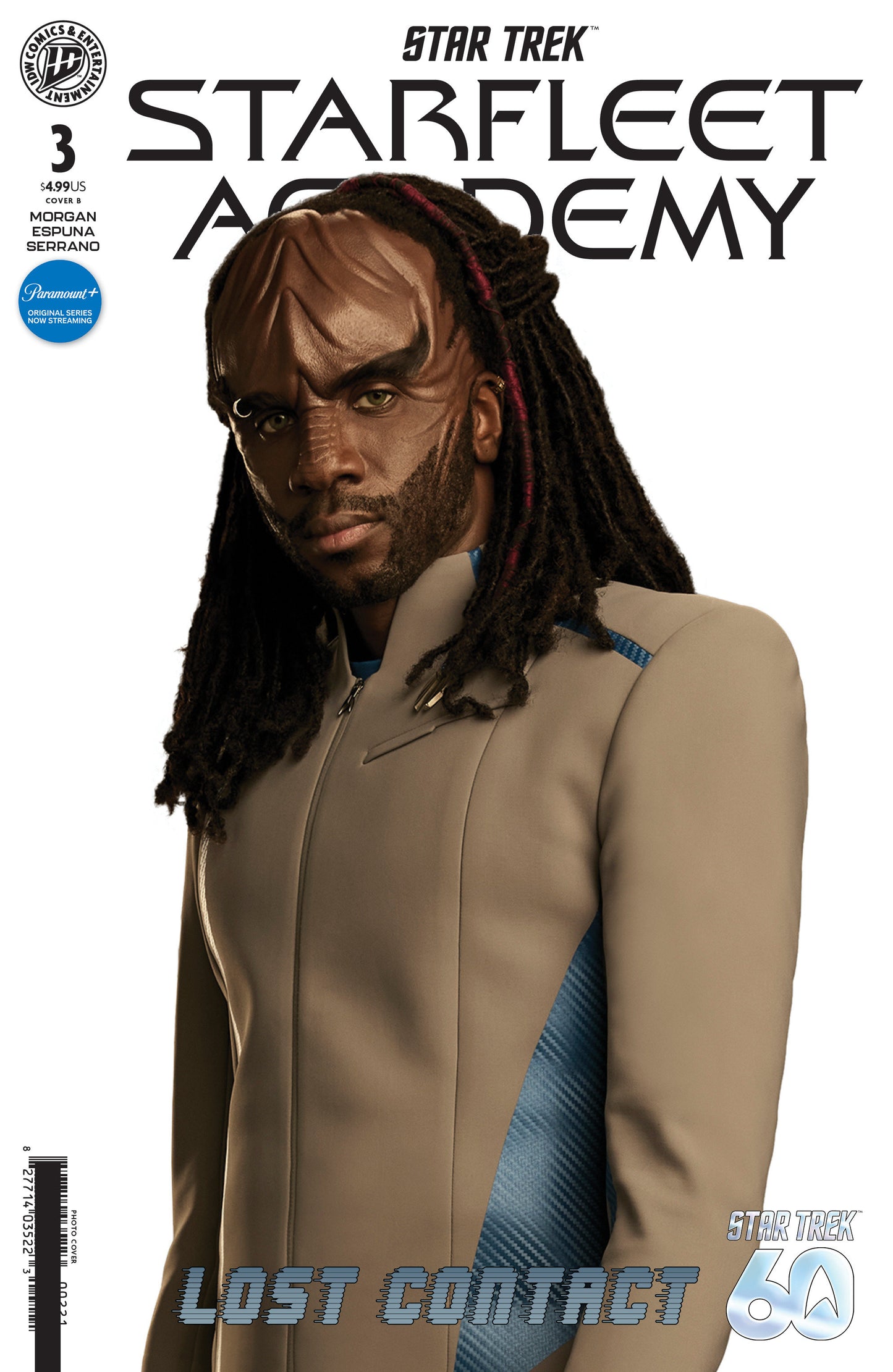 Star Trek: Starfleet Academy--Lost Contact #3 Variant B (Photo Variant)