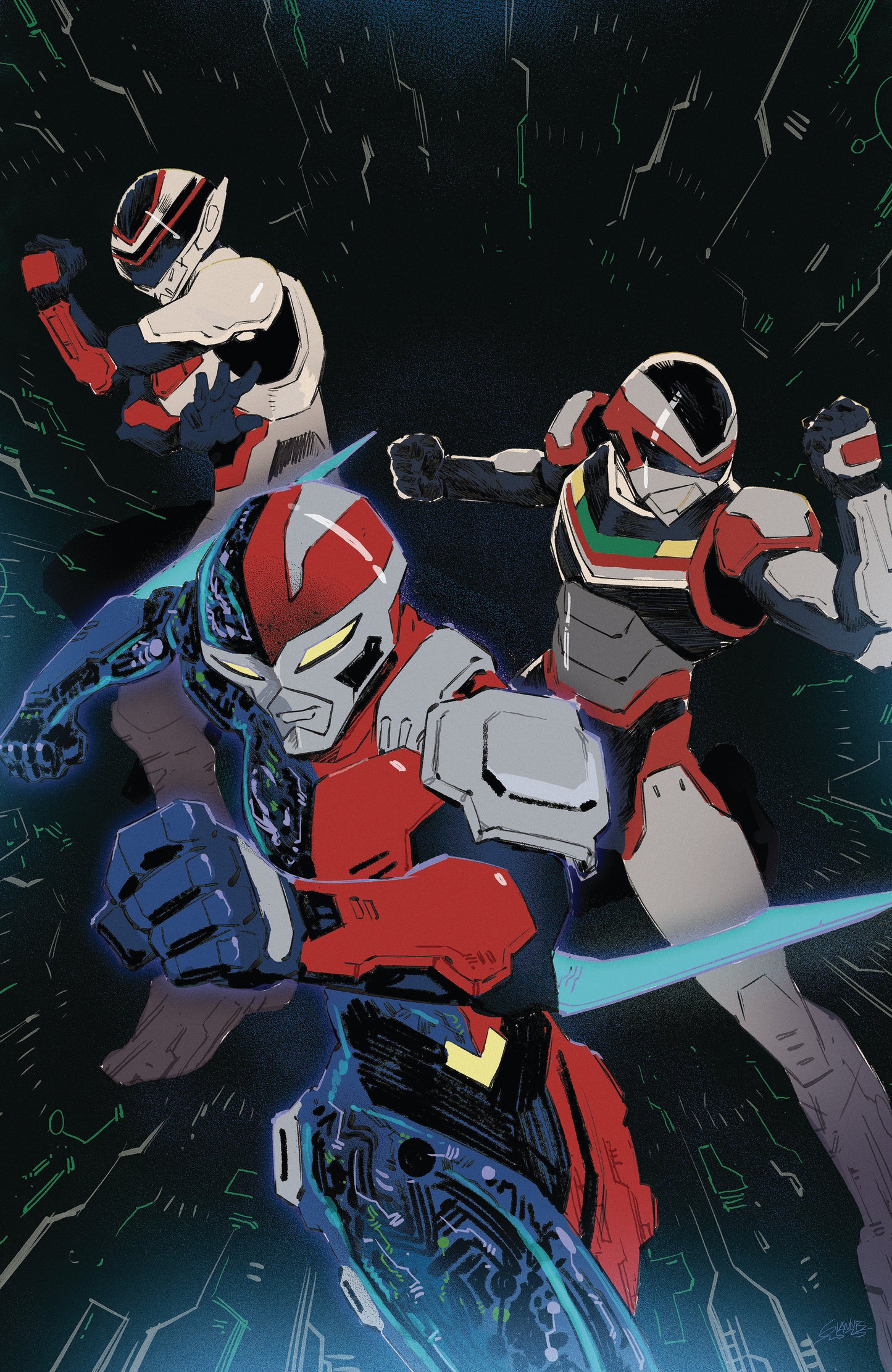 VR Troopers #3 F 1:50 INCV (Full Art, Milonogiannis)