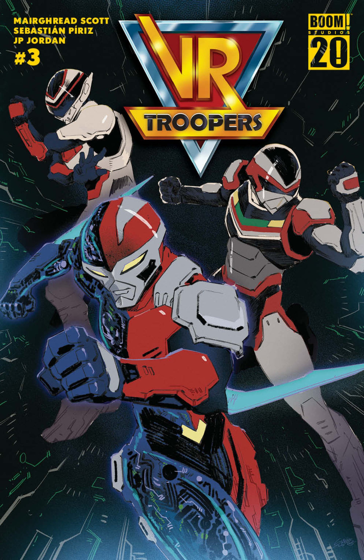 VR Troopers #3 H FOC Reveal Variant (Dressed, Milonogiannis)