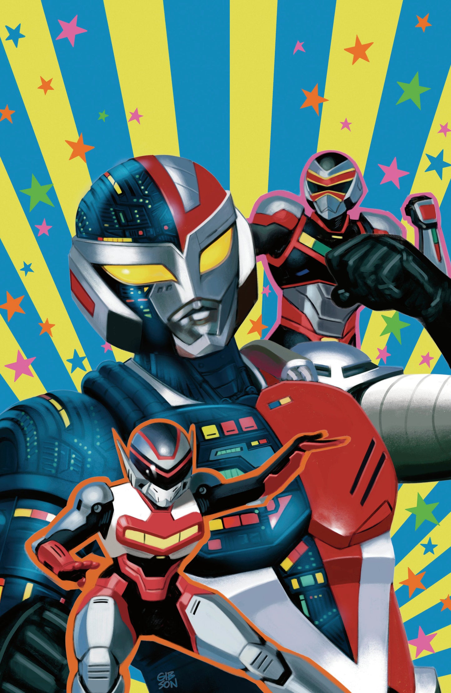 VR Troopers #6 D 1:15 INCV (Full Art, Gibson)