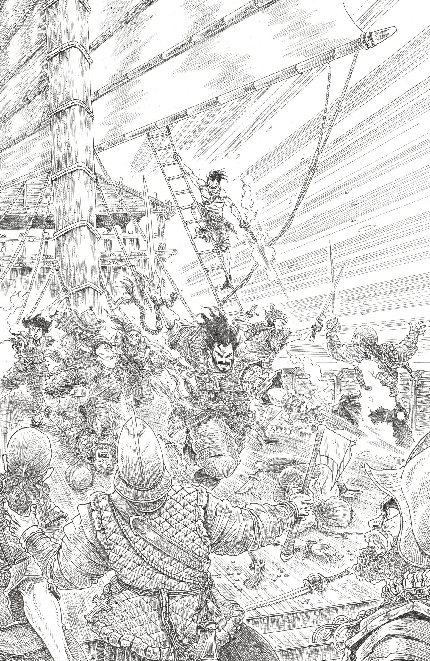 BRZRKR: The Bleeding Tide #1 H 1:25 INCV (Full Art, Stokoe)