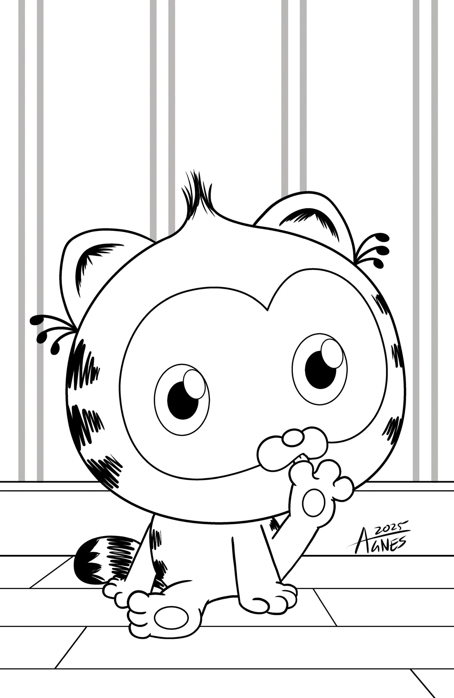 Baby Garfield #1 E 1:10 INCV (Full Art, Garbowska)
