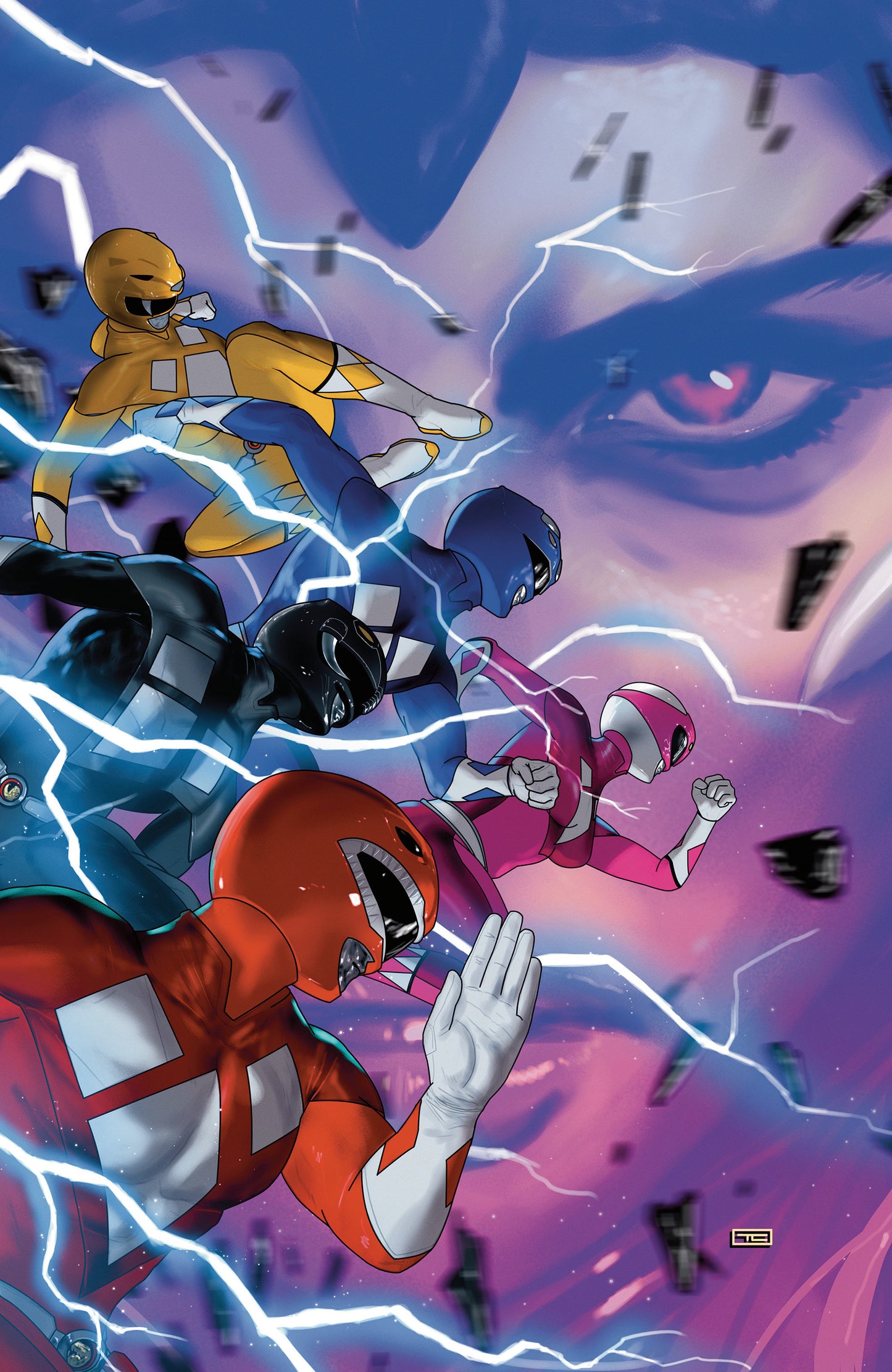 Mighty Morphin Power Rangers (2026) #1 G 1:20 INCV Variant (Full Art, Clarke)
