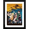Demon Slayer: Kimetsu no Yaiba Key Art Framed Print