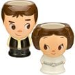 Star Wars Han Solo and Leia 16oz. Cupful of Cute Mugs 2-Pack