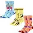 SpongeBob SquarePants and Patrick Crew Sock Box Set of 3