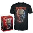 WWE Rock with Belt Adult Boxed Black Funko Pop! T-Shirt