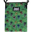 Power Rangers Character Print Crossbody Passport Bag
