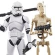 Star Wars Black Series Clone Trooper & Battle Droid Figures