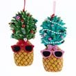 Pineapple 3 1/2-Inch Resin Ornament Case