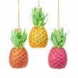 Pineapple 3 1/2-Inch Glass Ornament Case
