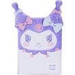 Sanrio Kuromi Cosplay Plush Stationery Journal