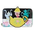 Alice in Wonderland Unbirthday Zip-Around Wallet