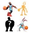 Space Jam Series 1 Random 2-Inch Figures Set Case of 4