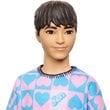 Barbie Fashionistas Ken Doll #219 Pink and Blue Shirt