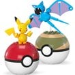 Pokemon Mega Poke Ball Pikachu and Zubat