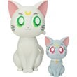 Sailor Moon Cosmos Artemis & Diana Sofvimates Statue