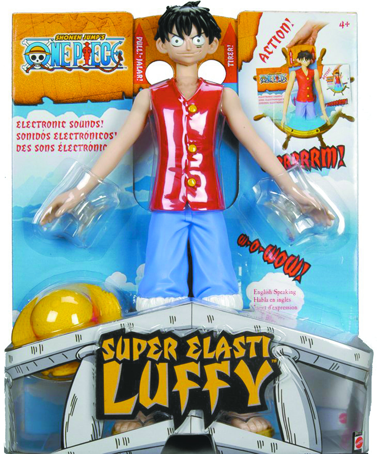 ONE PIECE SUPER ELASTI LUFFY AF (C: 1-1-3)