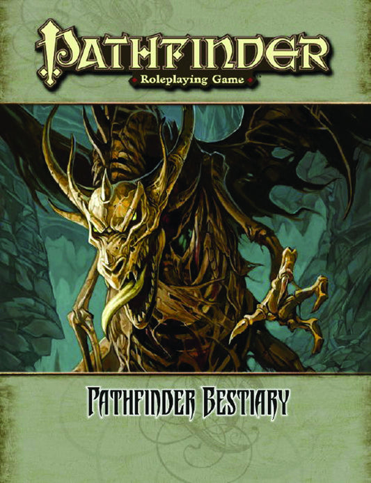 (USE FEB178531) PATHFINDER RPG PATHFINDER BESTIARY (OLD PTG)