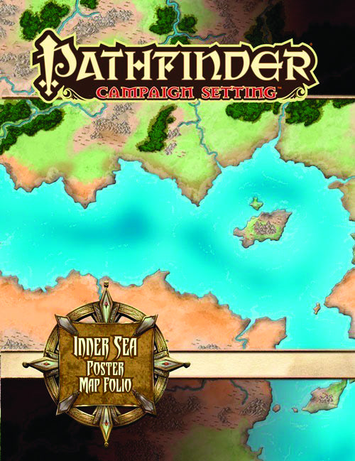 PATHFINDER CHRONICLES INNER SEA POSTER MAP FOLIO (C: 0-1-2)