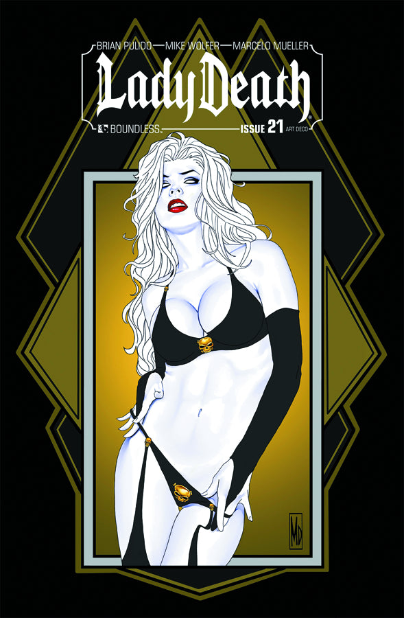 LADY DEATH (ONGOING) #21 ART DECO 3 COPY INCV (NET) (O/A) (M