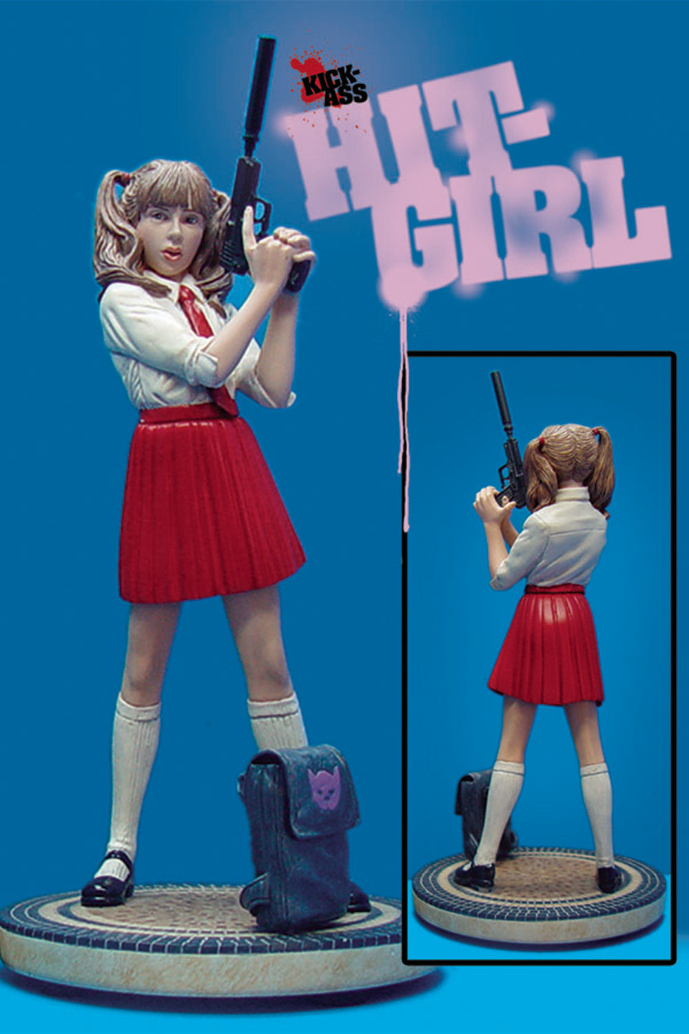 HIT GIRL STATUE RED SKIRT VAR MP ED